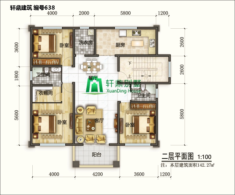 經(jīng)典四層自建別墅設計圖6.jpg 經(jīng)典四層自建別墅設計圖6.jpg