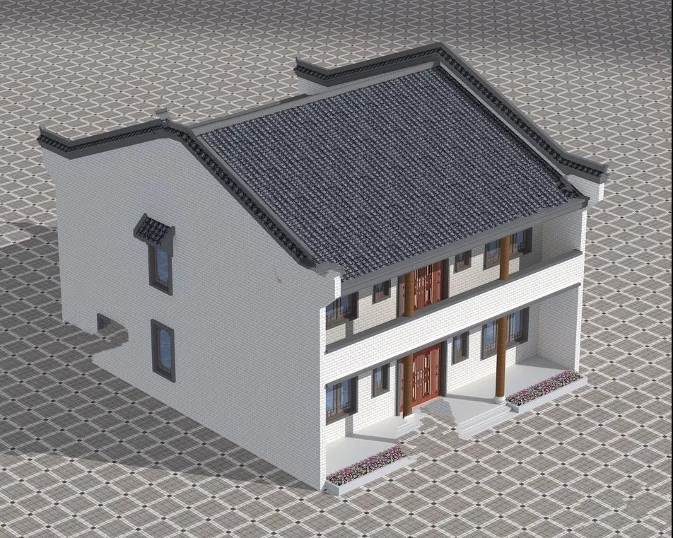 農(nóng)村自建中式別墅 農(nóng)村自建中式別墅