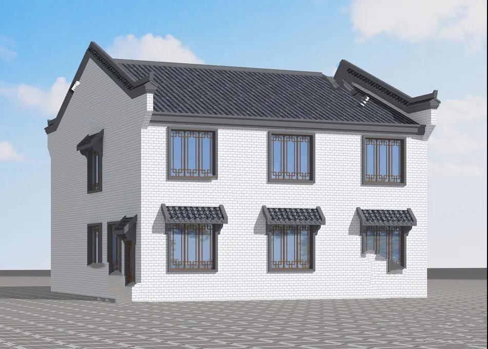 農(nóng)村自建中式別墅 農(nóng)村自建中式別墅