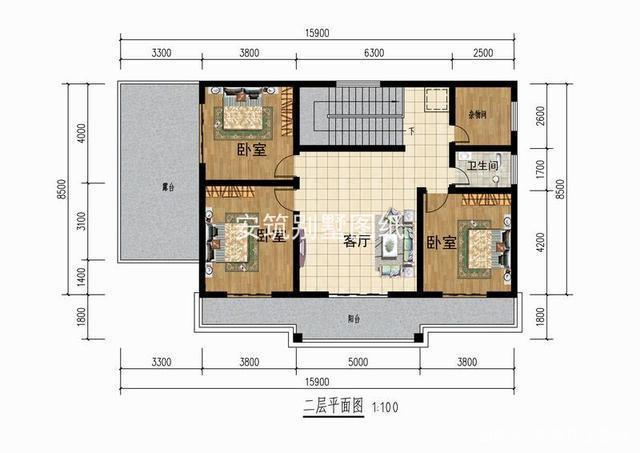 二層農(nóng)村住宅設計圖 二層農(nóng)村住宅設計圖
