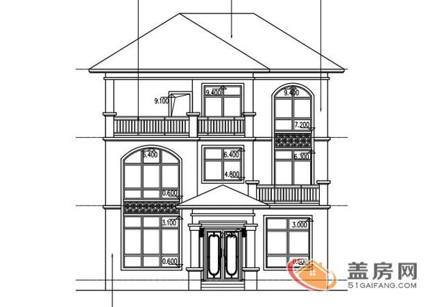 農(nóng)村三層樓房設(shè)計(jì) 農(nóng)村三層樓房設(shè)計(jì)