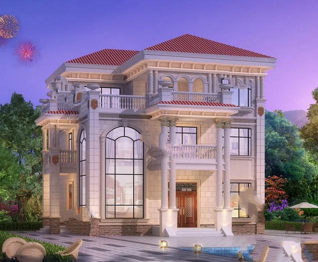 簡歐式農(nóng)村自建別墅設計 簡歐式農(nóng)村自建別墅設計